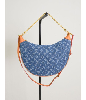 (국내배송) 루이비통 루프 호보 모노그램 데님 백