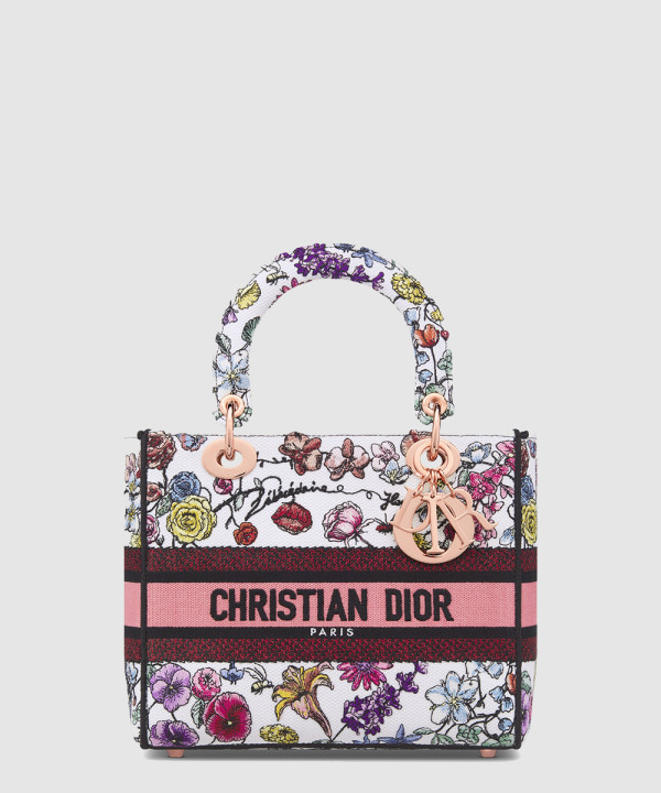 디올 미디움 레이디 디라이트 백 플로릴레지오 M0565