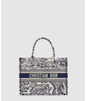 디올 북 토트백 미디엄 트왈 드 주이 M1324