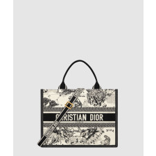 디올 북 토트백 미디엄 트왈 드 주이 조디악 M1324