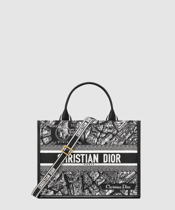 디올 북 토트백 미디엄 플랜 드 파리 M1324