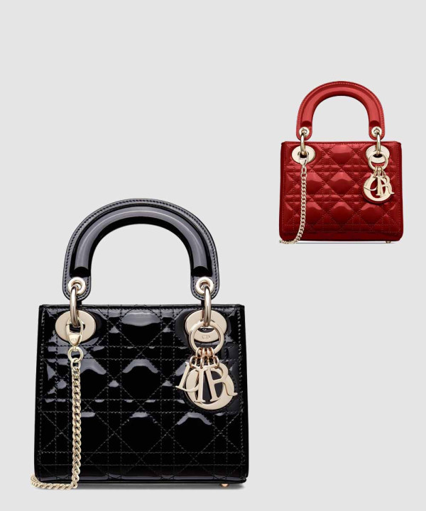 디올 레이디 미니 백 페이던트 M0505