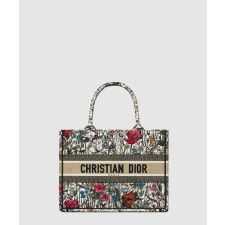 디올 미디움 북 토트백 멀티컬러 M1296