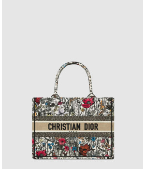 디올 미디움 북 토트백 멀티컬러 M1296