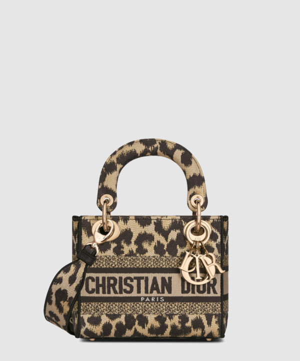 디올 레이디 디라이트 미니백 미짜 자수 M0500