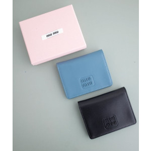 (국내배송) 미우미우 스몰 마드라스 반지갑