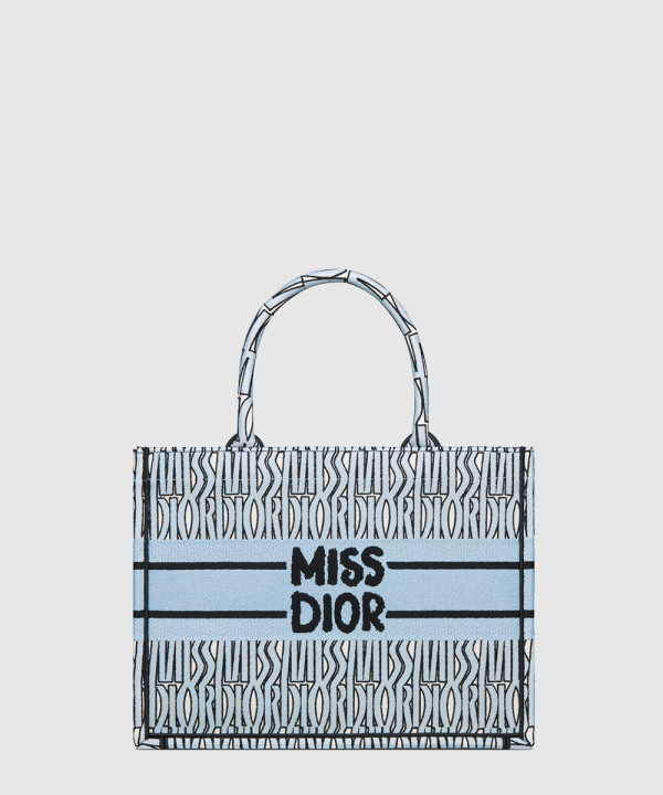 디올 미디움 북 토트백 미스디올 M1296