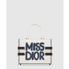 디올 미디움 북 토트백 미스디올 M1296