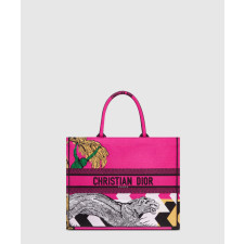 디올 미디움 북 토트백 M1296