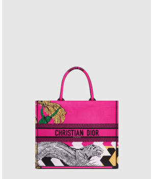 디올 미디움 북 토트백 M1296