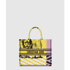 디올 미디움 북 토트백 M1296
