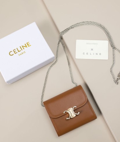 (국내배송) 셀린느 스몰 트리옹프 지갑 체인 스트랩
