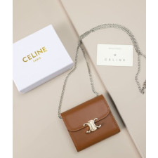 (국내배송) 셀린느 스몰 트리옹프 지갑 체인 스트랩