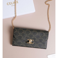 (국내배송) 셀린느 트리옹프 체인 장지갑