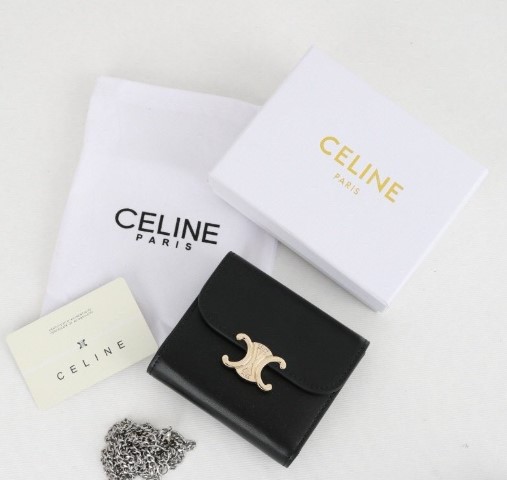 (국내배송) 셀린느 10783 트리오페 3단 똑딱이 지갑