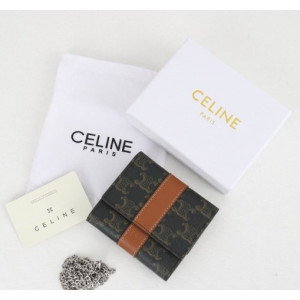 (국내배송) 셀린느 10665 트리오페 3단 똑딱이 지갑