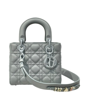 디올 레이디 디올 ABC 스몰 백 (울트라 매쉬 그레이/까나쥬/램스킨)