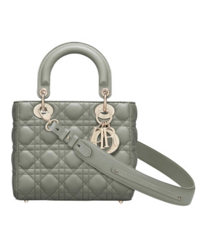 디올 레이디 디올 ABC 스몰 백 (오팔린 그레이/까나쥬/램스킨)