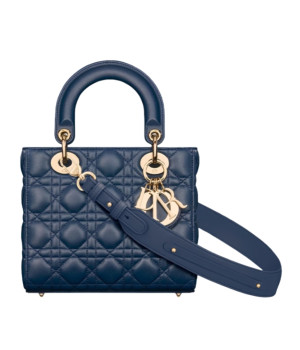 디올 레이디 디올 ABC 스몰 백 (딥 오션 블루/까나쥬/램스킨)