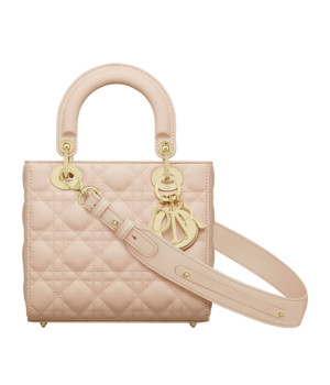 디올 레이디 디올 ABC 스몰 백 (파우더 핑크/까나쥬/램스킨)