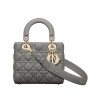 디올 레이디 디올 ABC 스몰 백 (스톤 그레이/까나쥬/램스킨)