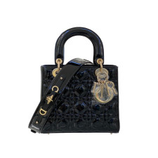 디올 레이디 디올 ABC 스몰 백 (블랙/까나쥬/페이던트)