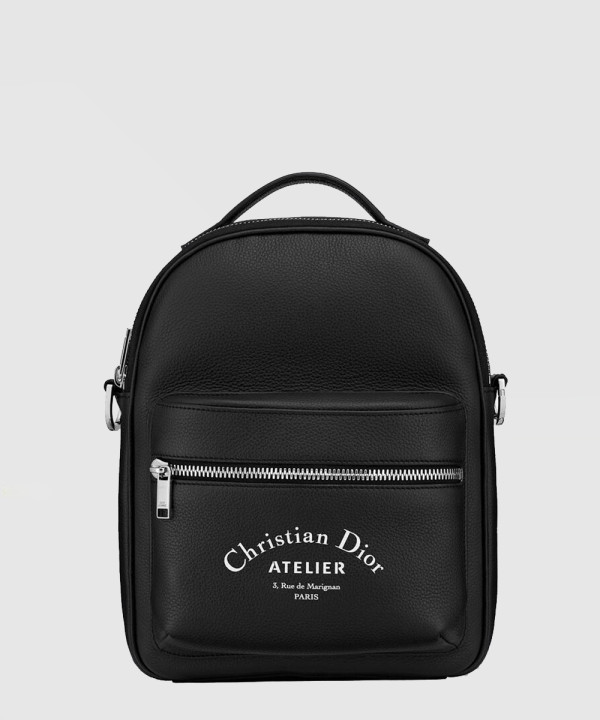 디올 아뜰리에 프린트그레인 로고 백팩 1ATPO