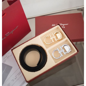 (국내배송) 페레가모 간치니 스위치 벨트