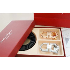 (국내배송) 페레가모 간치니 투버클 벨트