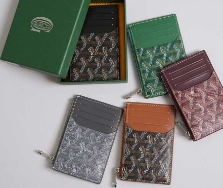 (국내배송) 고야드 부르봉 지퍼 카드홀더