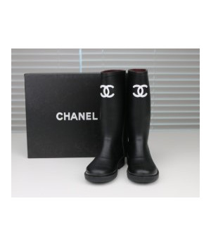 (국내배송) 샤넬 CC로고 클래식 레인부츠