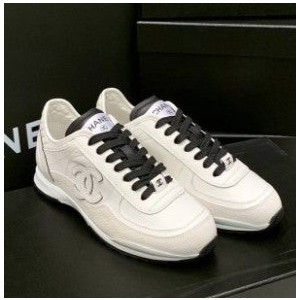 (국내배송) 샤넬 25SS 프리 컬렉션 카프스킨 엠보 스니커즈