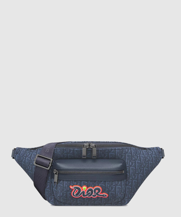 디올 라이더 2.0 디올 앤 KAWS 벨트백 1ESBO