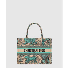 디올 북 토트백 미디움 트왈 드 주이 M1296