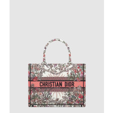 디올 북 토트백 미디움 멀티컬러 M1296