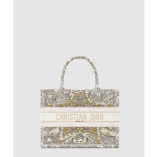 디올 북 토트백 미디움 멀티컬러 M1296
