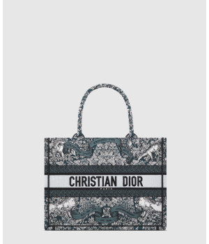 디올 북 토트백 미디움 멀티컬러 M1296