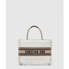 디올 북 토트백 미디움 시어링 M1296