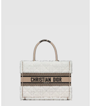 디올 북 토트백 미디움 시어링 M1296