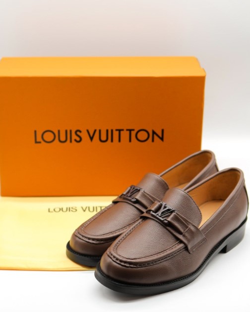 (국내배송) 루이비통 메이저 남성 로퍼 모카컬러