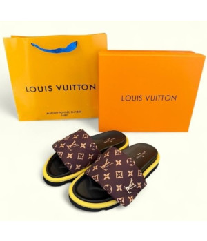 (국내배송) 루이비통 스틸로고 뮬 모노그램