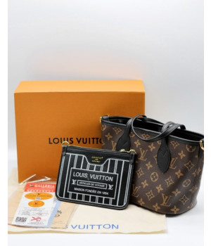 (국내배송) 루이비통 네버풀 반둘리에 인사이드 아웃 BB MM M12099