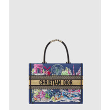 디올 북 토트백 미디움 M1296