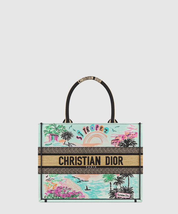 디올 북 토트백 미디움 M1296