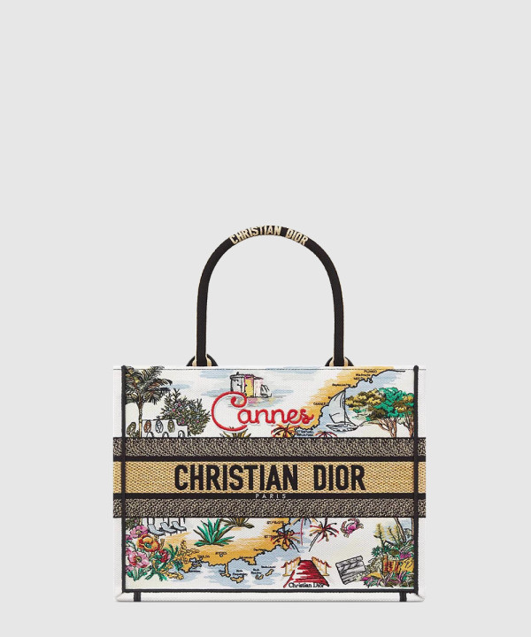 디올 북 토트백 미디움 M1296