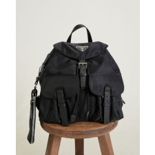 (국내배송) 프라다 리나일론 투포켓 백팩 스몰 & 미니 파우치