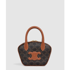 셀린느 미니 볼링백 트리오페 110462