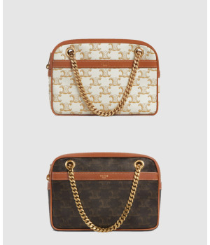 셀린느 트리오페 파타판 스몰 숄더백 196252