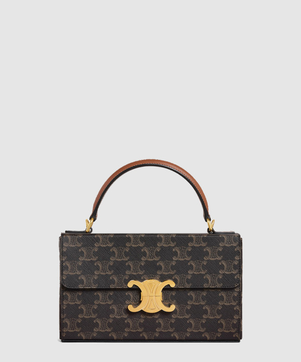 셀린느 트리오페 박스 탑핸들 백 199992