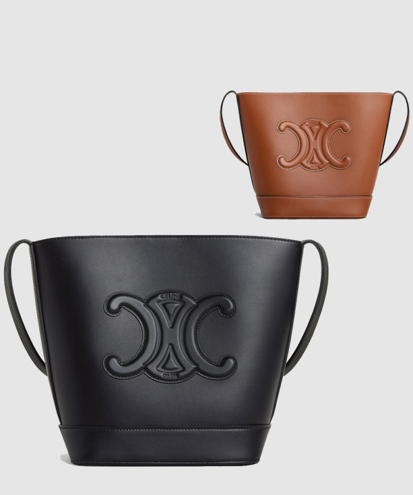 셀린느 트리오페 퀴르 스몰 버킷백 198243